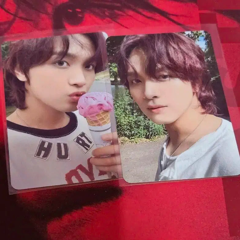 nct 해찬 미니레코드 예판 특전 2장 세트