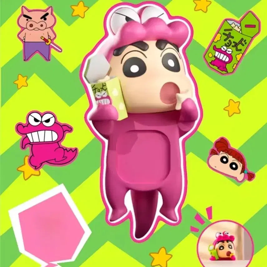 짱구는 못말려 데스크탑 피규어(미개봉)