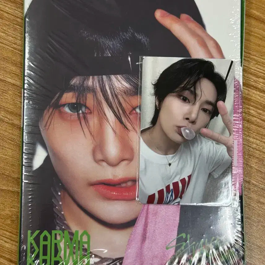 스키즈 팬즈샵 영통 풍선껌 아이엔 IN 앨범포함 포카