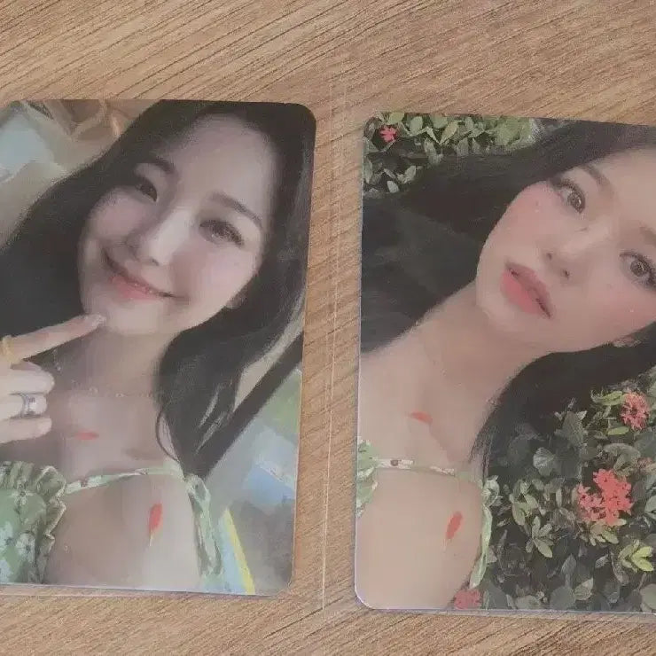 프로미스나인 백지헌 포카 2장 일괄 memento box 메모리버전