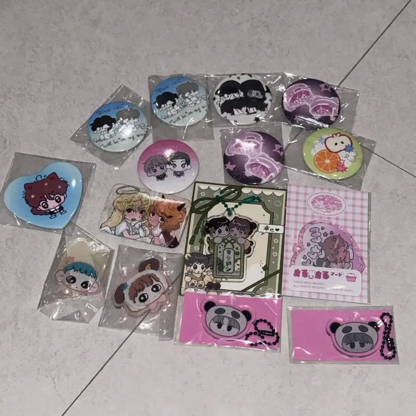 맠동 키링 핀버튼 핀뱃지 일괄 양도