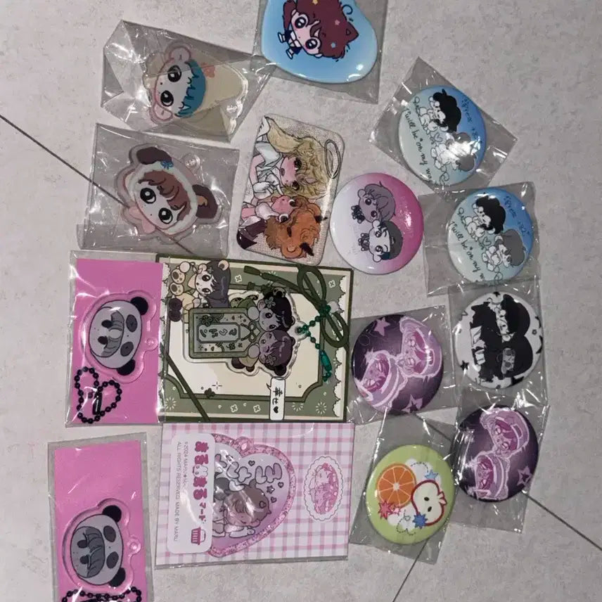 맠동 키링 핀버튼 핀뱃지 일괄 양도