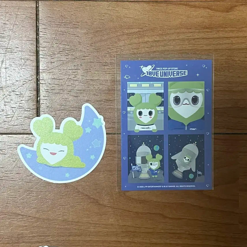 트와이스 TWICE 정연 라부리 10주년 팝업 스티커