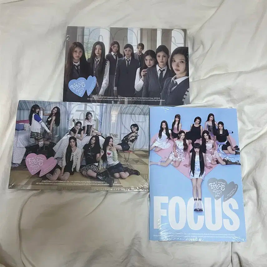 하츠투하츠 하투하 포커스 포토북 버전 미개봉 앨범 세트 양도