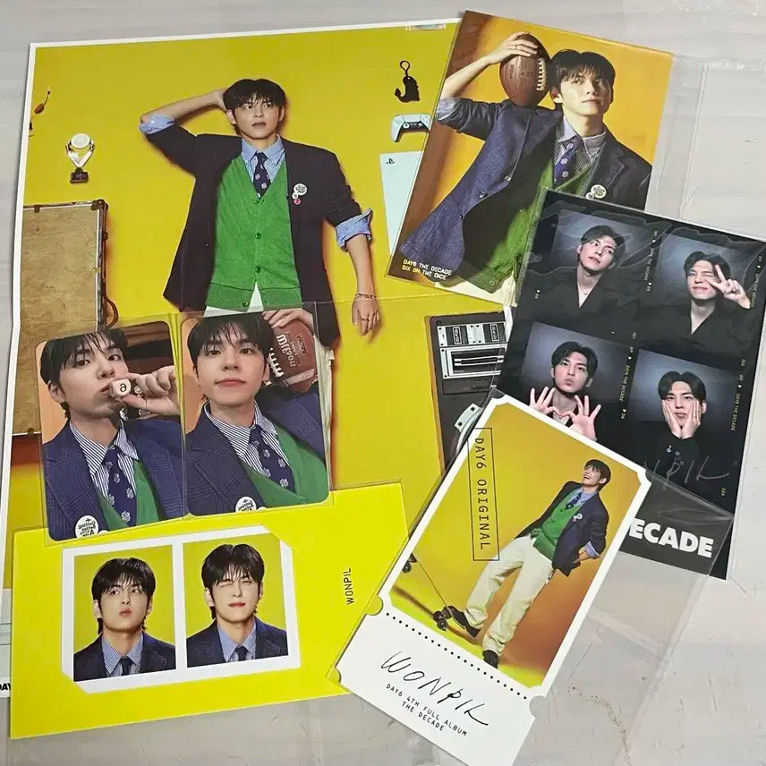 데이식스 더데케이드 앨범 다이스 버전 원필 세트 포카 교환