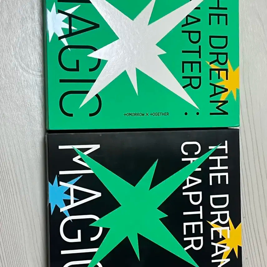 투모로우바이투게더 Magic 앨범 (그린/블랙) 두개 일괄