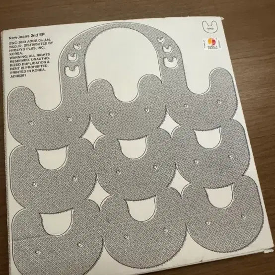 뉴진스 비치백 민지 앨범