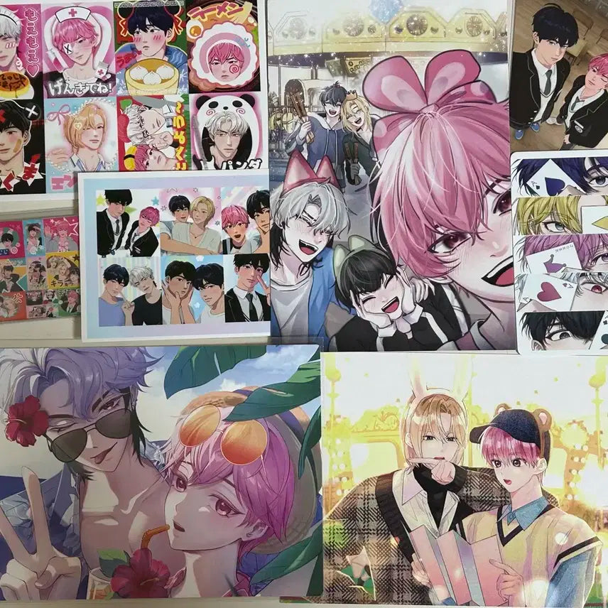 플레이브 프리쿠라 엽서 포카 프박 비공굿 일괄