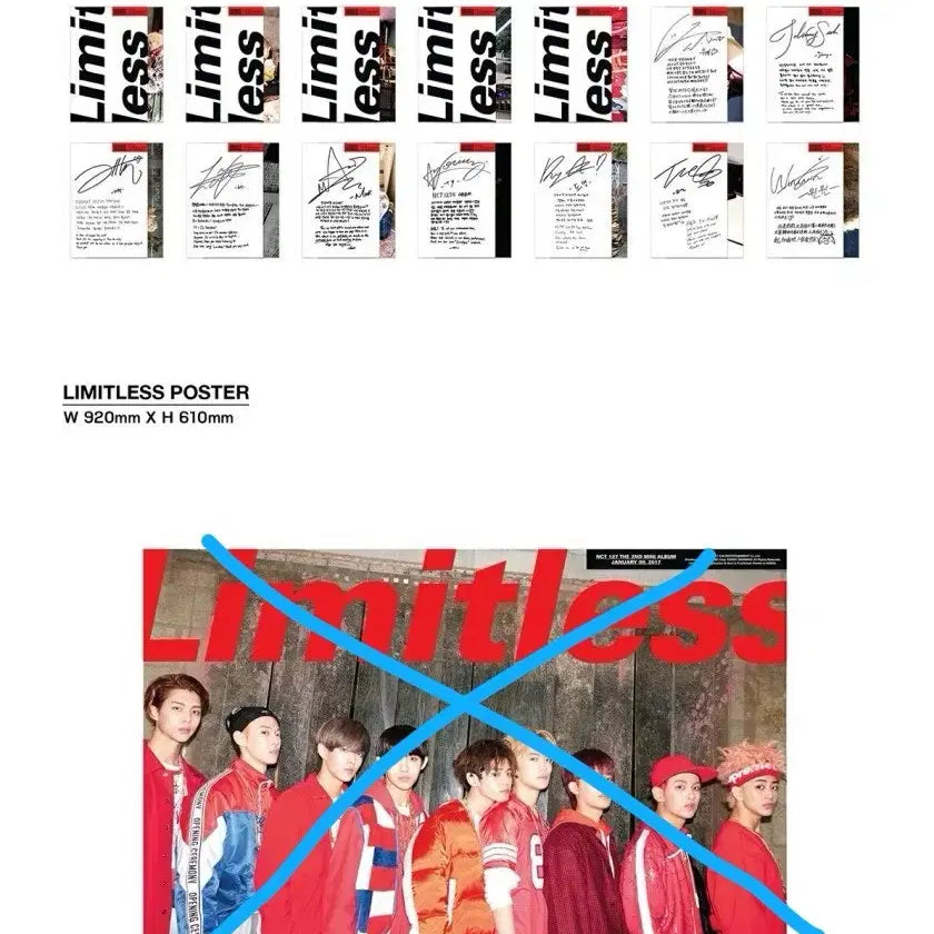 NCT127 마크 풀셋 무한적아 앨범 C버전