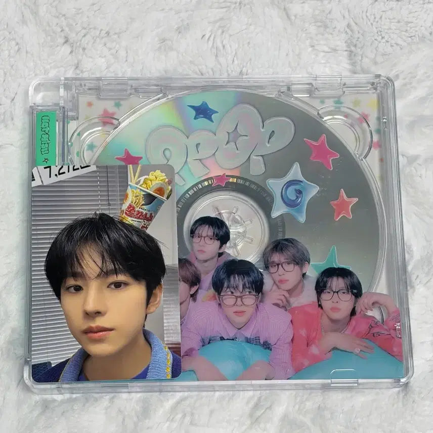 엔시티위시 팝팝 쥬얼 유우시  단체 포카 + 단체 개봉 앨범
