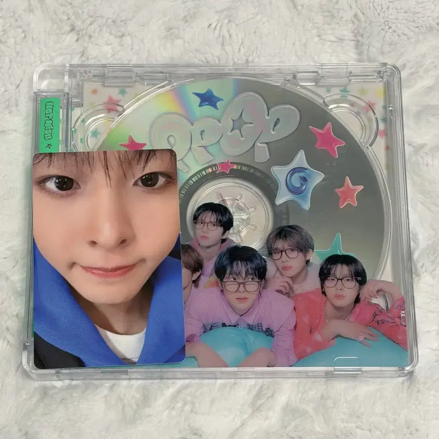 엔시티위시 팝팝 쥬얼 리쿠 단체 포카 + 단체 개봉 앨범