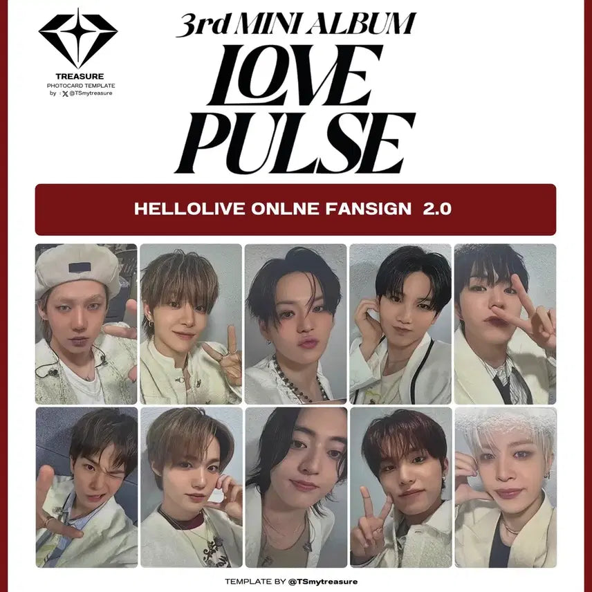 [특전 세트/수수료X] 트레저 러브펄스 헬로라이브 2 포카