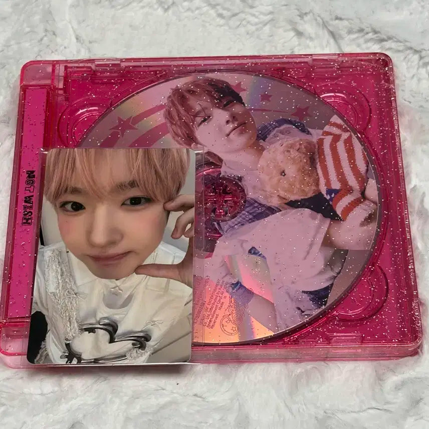 엔시티위시 컬러 슴스 미공포 사쿠야 포카 + 미개봉 컬러 쥬얼 사쿠야