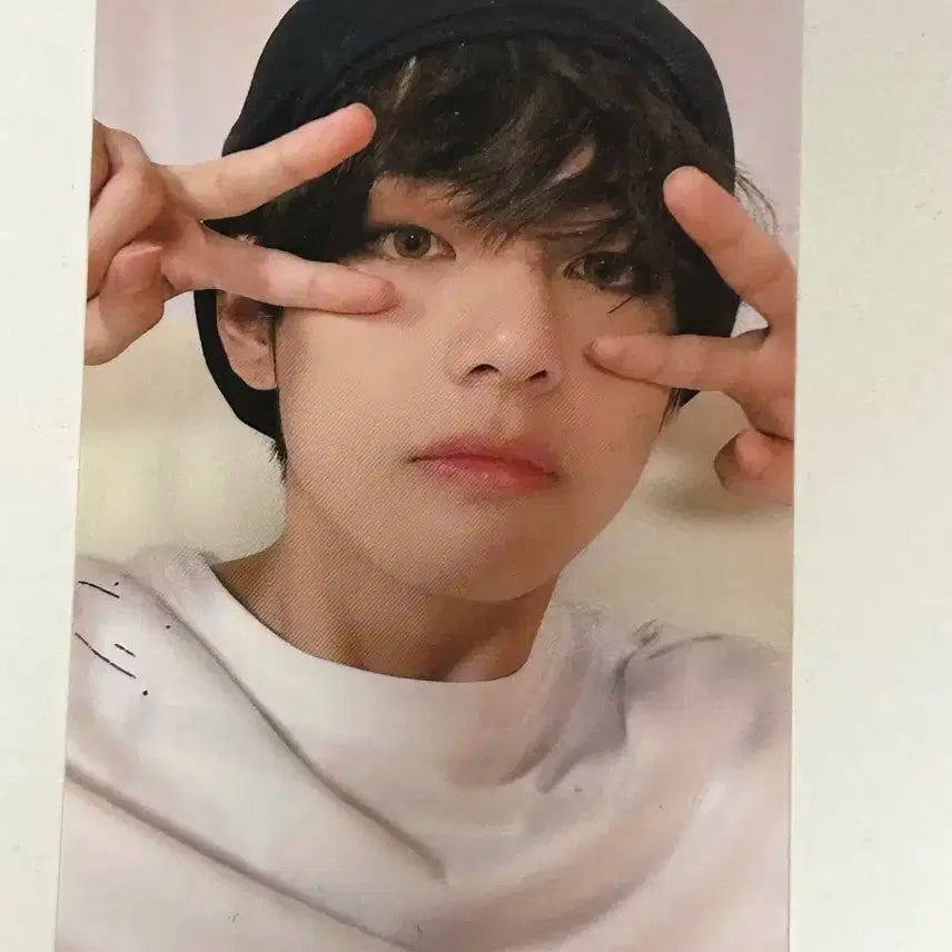 방탄소년단 뷔 태형 매직샵 머스터 포카