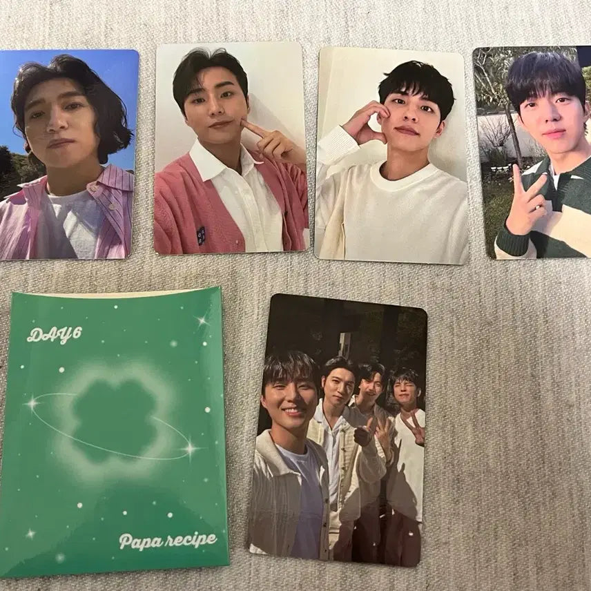 DAY6 파파레시피 포토카드 세트