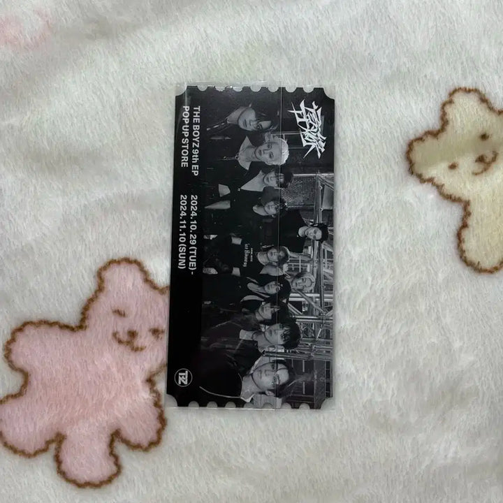 더보이즈 에릭 도화선 팝업 입장티켓