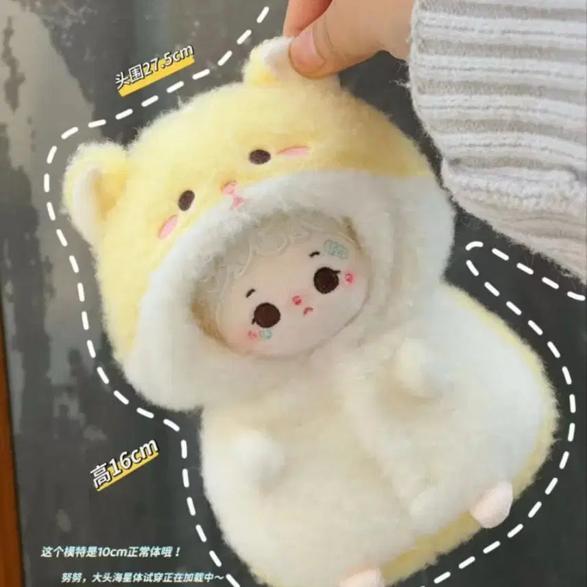 10cm 햄스터 인형옷