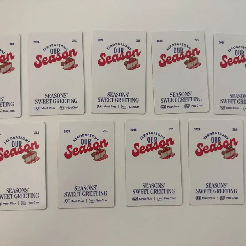 제로베이스원 zb1 아워시즌 시그 2025 시즌그리팅 플러스챗샵 일괄