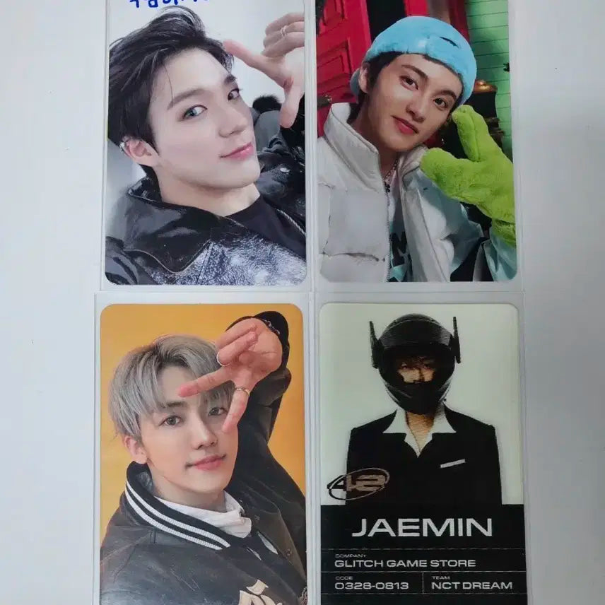 택포) 엔시티드림 엔시티 제노 재민 마크 포카 양도 판매