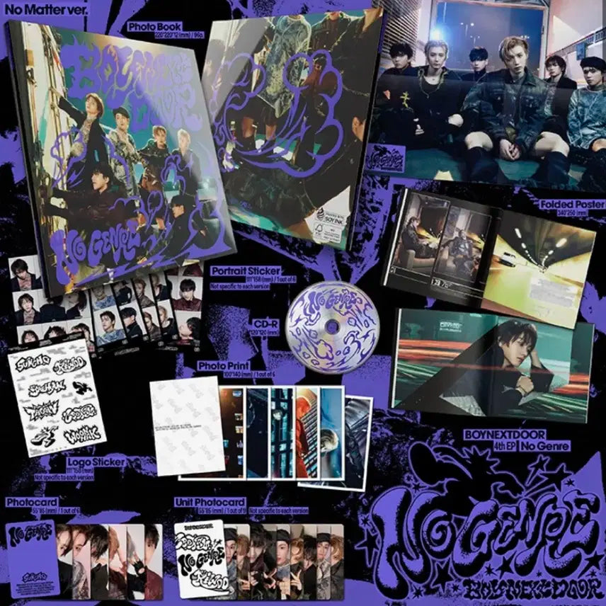 보이넥스트도어 노장르 미개봉 앨범