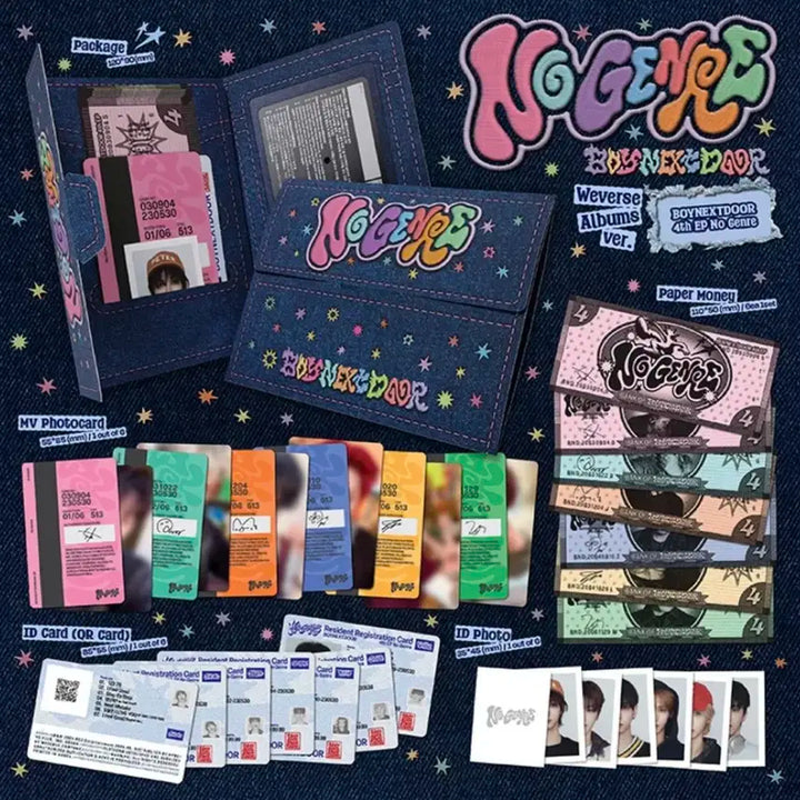 보이넥스트도어 노장르 미개봉 앨범