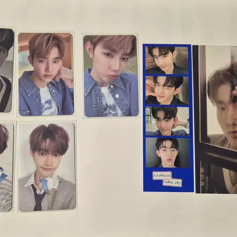 제베원 장하오 제로즈 1기 2기 3기 포카 네컷 멤버십 키트 분철 양도