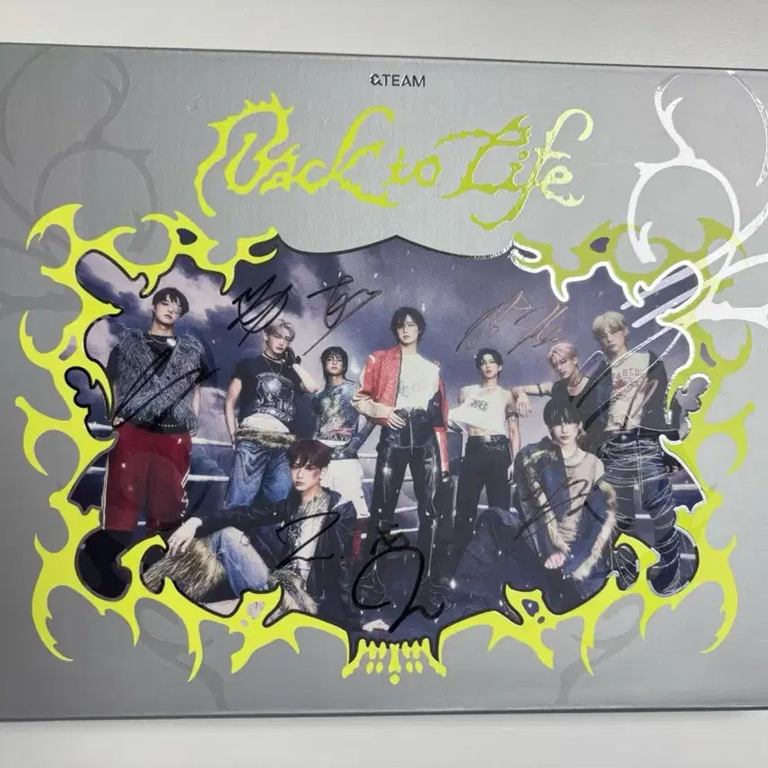 엔팀 &TEAM 싸인앨범