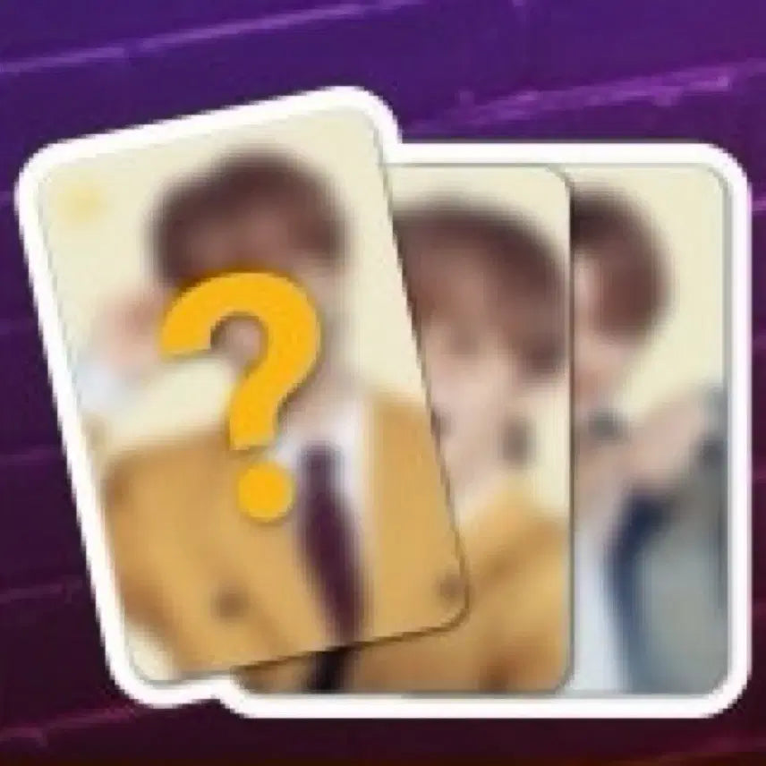 맥도날드 엔시티 NCT 마크 포토카드 포카