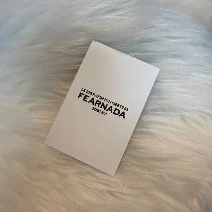 르세라핌 허윤진 피어나다 팬미팅 포토카드 2024