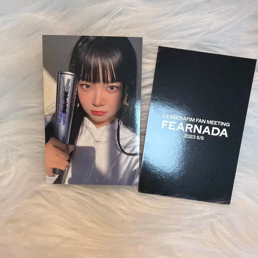 르세라핌 홍은채 피어나다 팬미팅 포토카드 2023