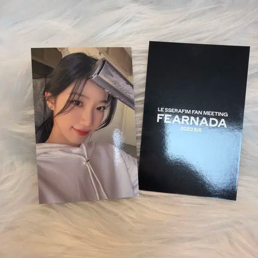 르세라핌 카즈하 피어나다 팬미팅 포토카드 2023 kazuha