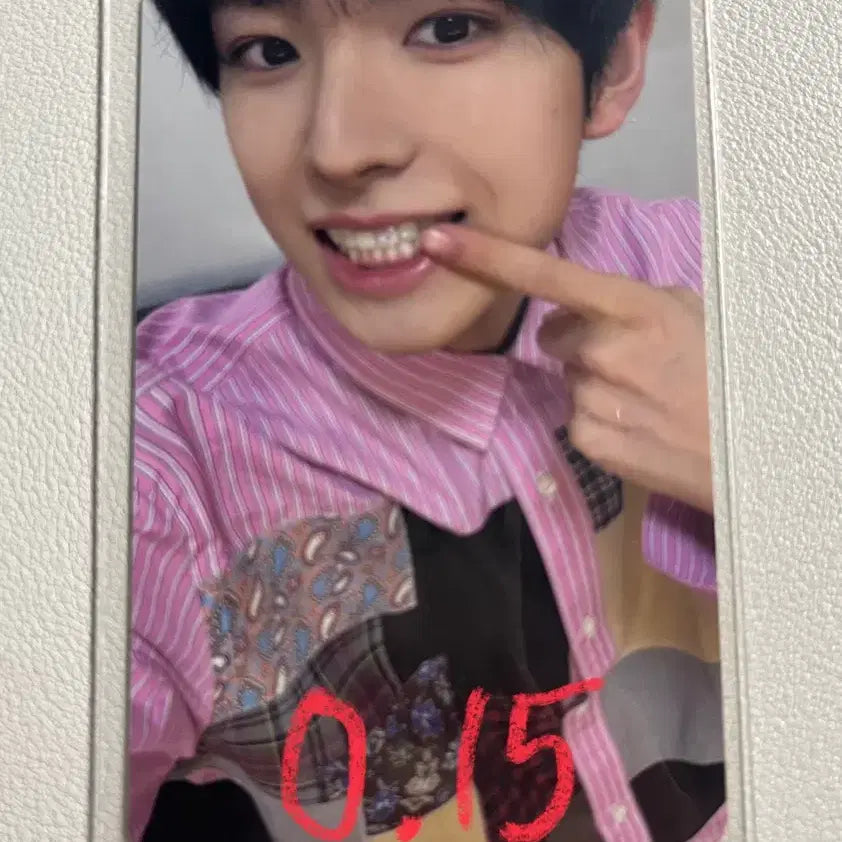 엔시티 위시 유우시 포토카드