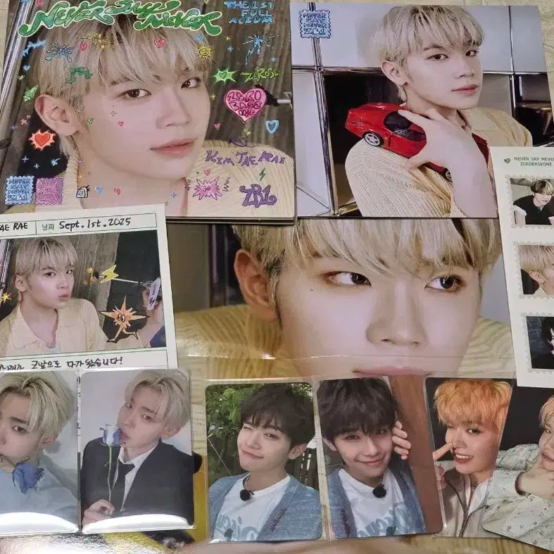 제로베이스원 김태래 디지팩 개봉앨범 구성품 제로즈3기 포카 양도