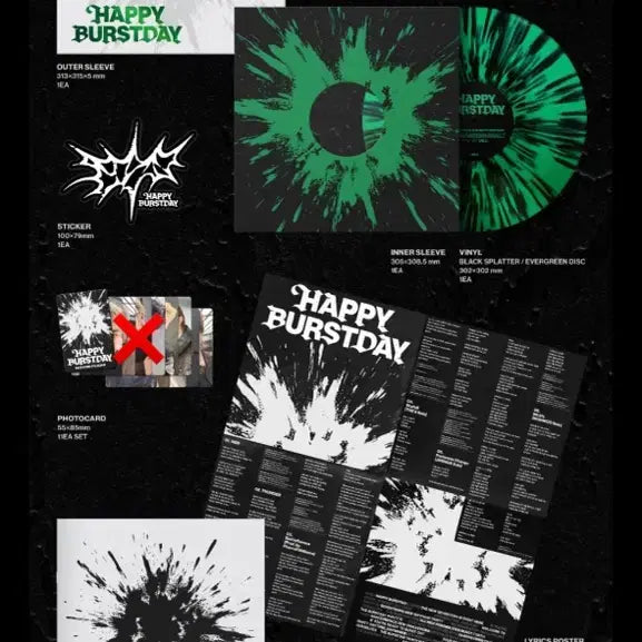 (LP)세븐틴 정규5집 Happy Burstday LP양도