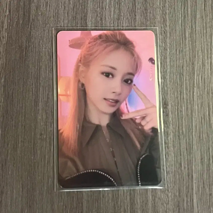 트와이스 TWICE 쯔위 TALK THAT TALK 럭드 포카