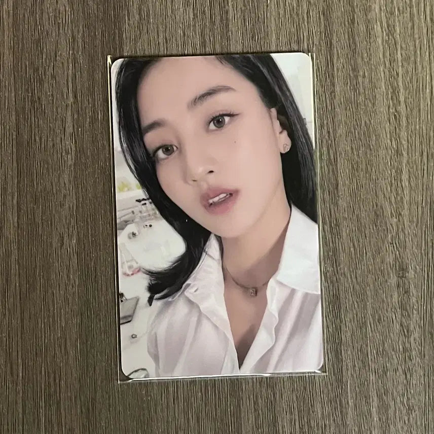 트와이스 TWICE 지효 SCIENTIST 럭드 포카