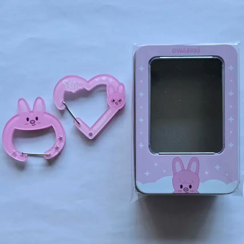 스트레이키즈 스키즈 콘서트 팝업 md 돼끼 카라비너 세트 틴케이스 일괄