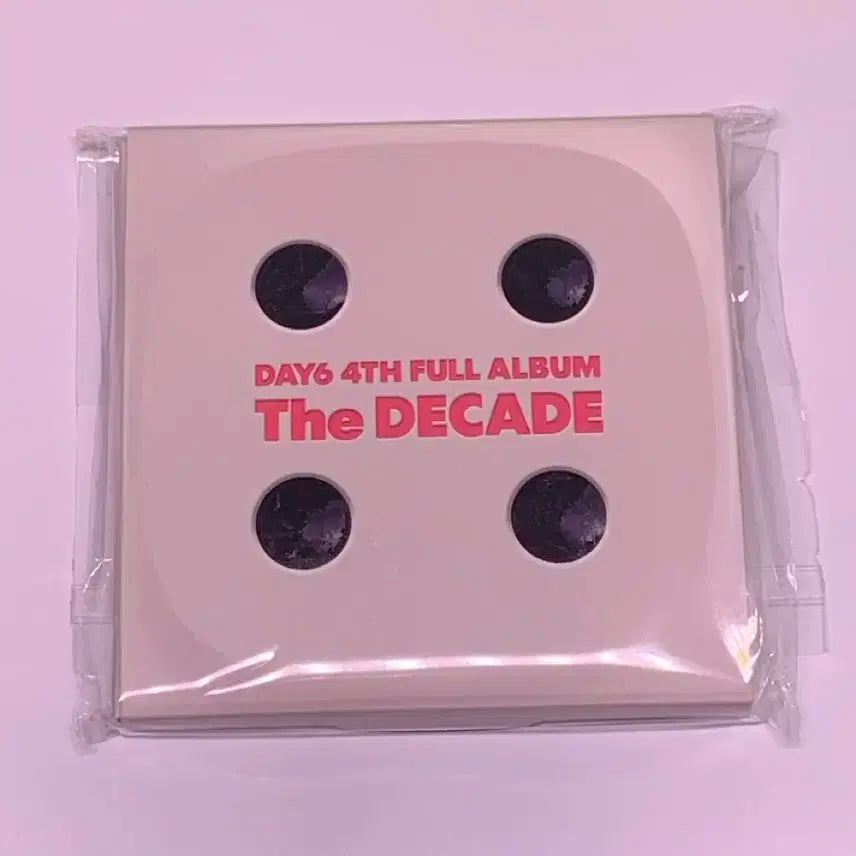 데이식스 The Decade 네모반 앨범 플랫폼 다이스 버전 도운 포카