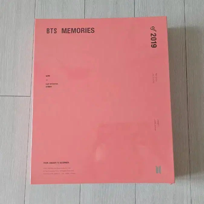 미개봉) 방탄소년단 BTS Memories 2019 DVD