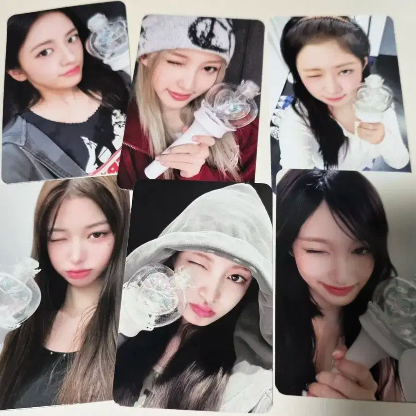 아이브 응원봉 ver2. 포카세트 양도합니다.