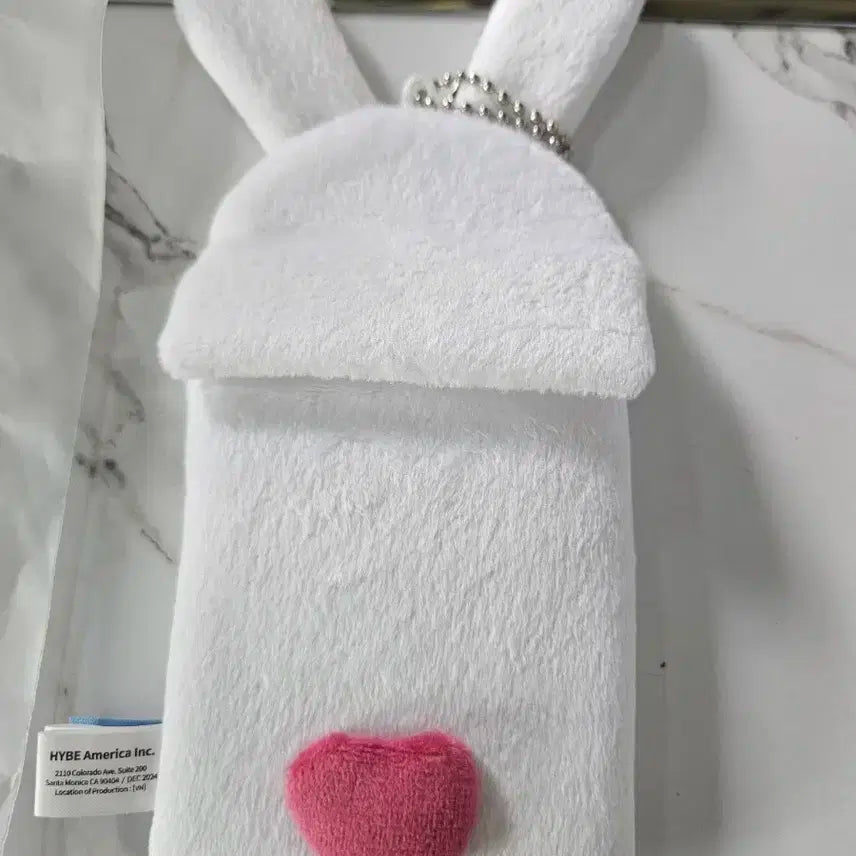 새상품)세븐틴 MINITEEN 토끼 포토카드 홀더 인형 키링 판매합니다