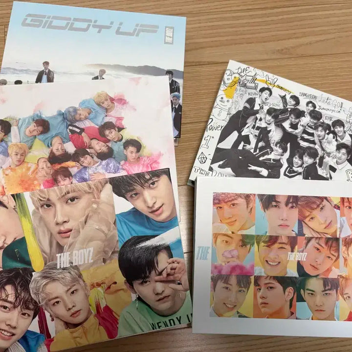 더보이즈 포카포함 소년 기디업 앨범 일괄
