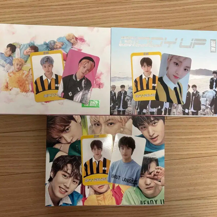 더보이즈 포카포함 소년 기디업 앨범 일괄