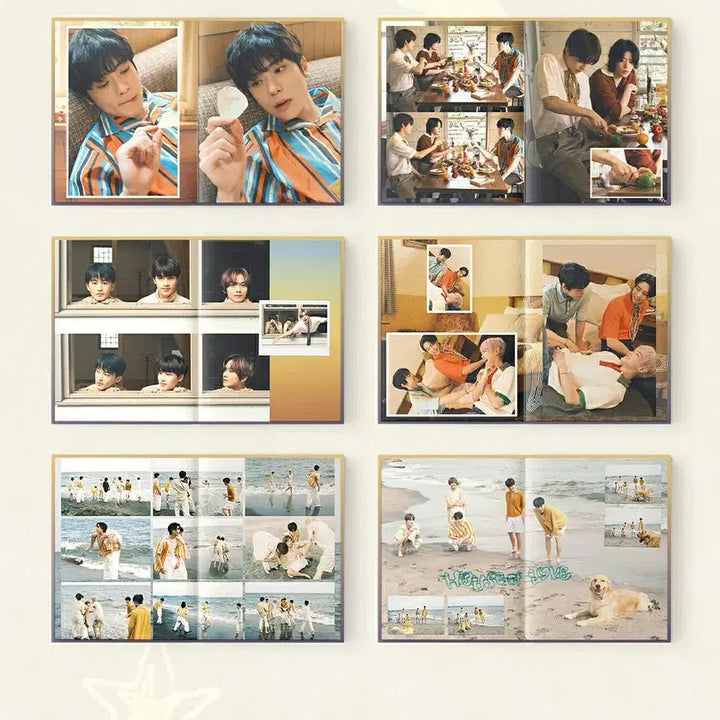 NCT 127 blue to orange 포토북