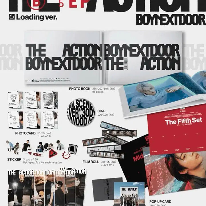 보넥도 디액션 일반반 앨범 개봉 풀구성