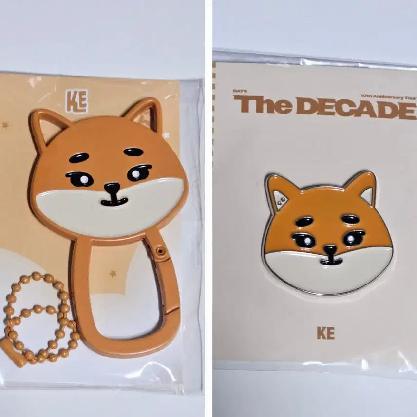 데이식스 데니멀즈 카라비너+뱃지 영케이