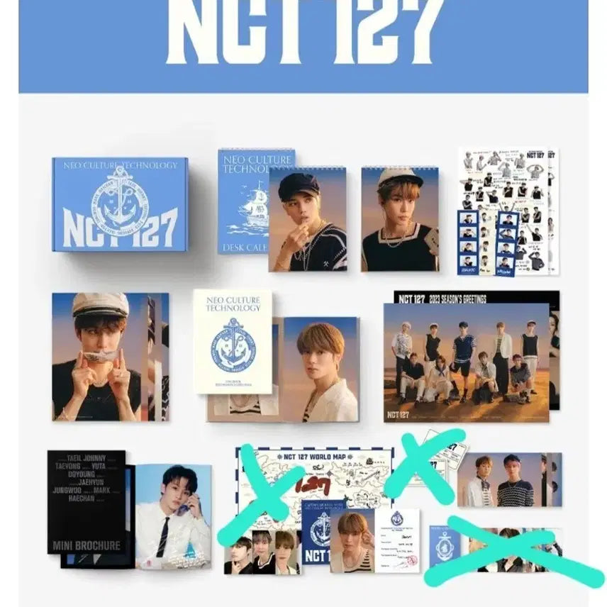 NCT 127 2023 시즌그리팅 세트