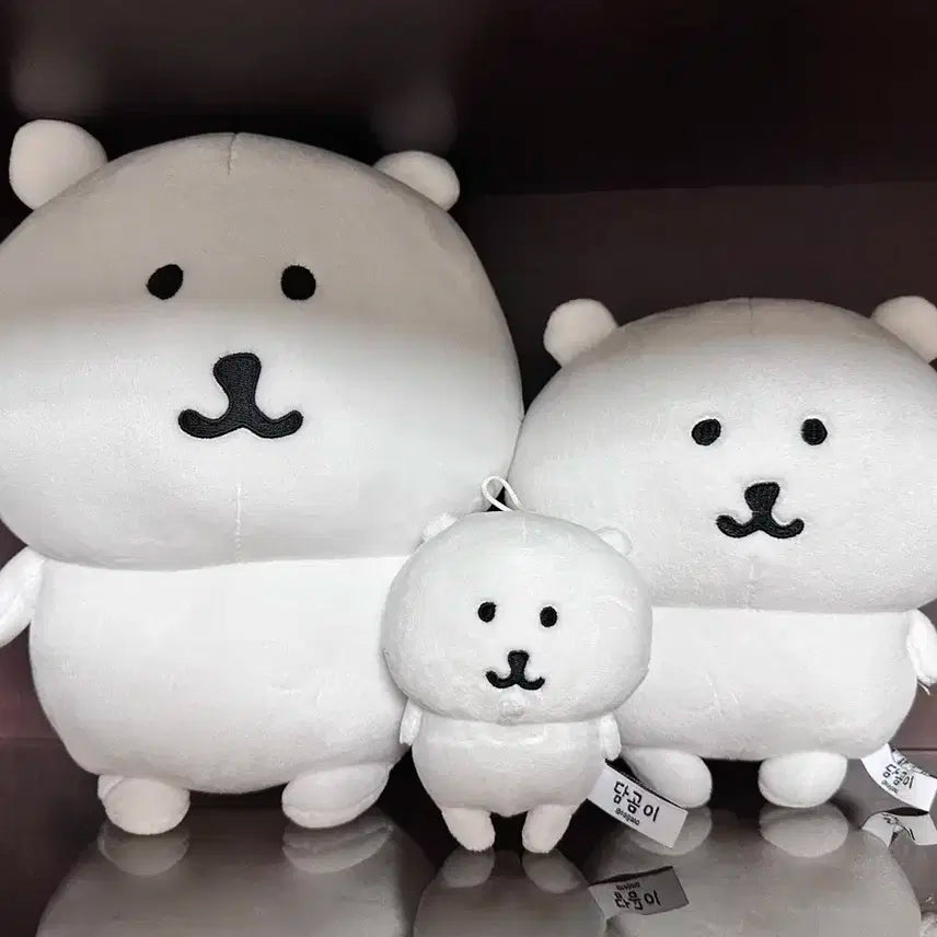 농담곰 담곰이 인형 중+소+미니 삼종세트