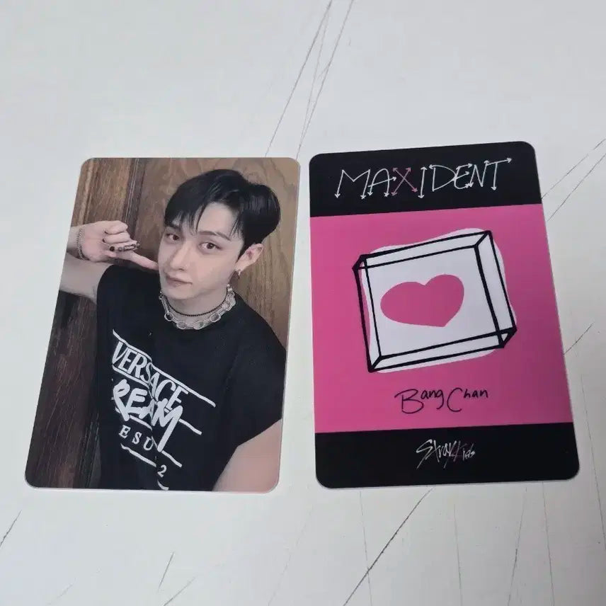 스키즈 언베일 맥시던트 럭드 방찬 포카