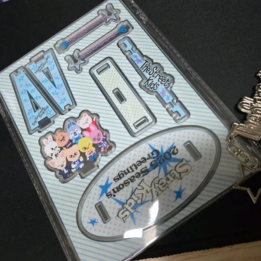 25년 스키즈 시즌그리팅 디오라마&키링 일괄